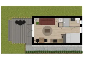 Tiny house XL - Vakantiepark De Kremmer - Image 3