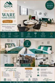 Stylish stay Ware town with parking - Image 2