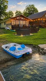 Lakefront Cottage-Kayaks, Hot Tub, Firepit & Dock - Image 3