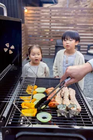 Firewood bath, athletic net, BBQ, pellet stove, nature, mountain climbing, 30 seconds to the river, fishing, 9 minutes to Tsuru Interchange - Image 4