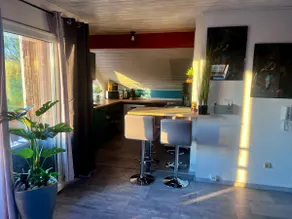 Modern attic apartment with pool view AC and gym - Image 4