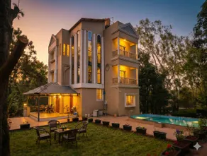 6BHK Private Pool Villa |Cricket Turf | Near Mapro - Image 1