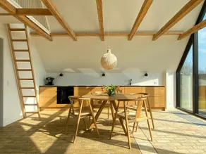 Modernized A-frame house near Saksild beach - Image 3