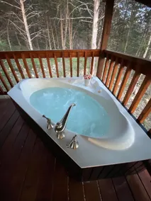 NewJacuzzi king bed near the lake sleeps four - Image 2