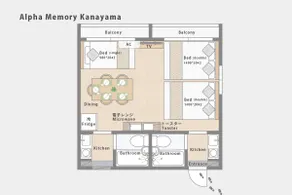 5 minutes by train from Nagoya station/30 minutes by car to Legoland/5 minutes on foot from the station/maximum 5 people - Image 5