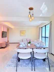 3BR Apartment |GTC| 22nd Floor| Balcony Pool &Gym - Image 3