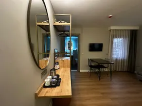 Queen Room with Balcony for 4 People with Sofa - Image 5