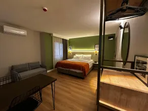 Queen Room with Balcony for 4 People with Sofa - Image 2