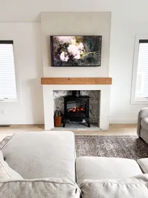 Scandihaus Cottage Fireplace+Deck, Near the Lake - Image 4