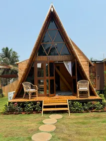 Luxury A-Frame Cottage Goa | Pool | Romantic Stay - Image 2