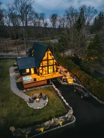 Luxury Lake AFrame • Hot Tub • Sauna • Game Room - Image 4