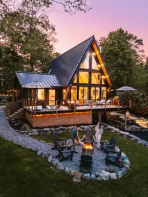Luxury Lake AFrame • Hot Tub • Sauna • Game Room - Image 3