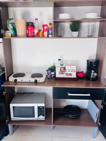 Private studio-near the beach-kitchen-breakfast kit - Image 4
