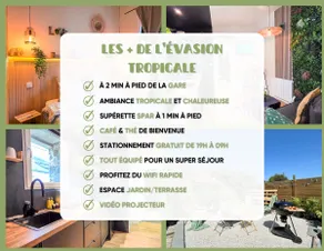 Tropical Escape • Queen Size, Garden & Station - Image 2
