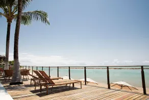Fully-equipped waterfront flat 10' high wall Porto Galinha - Image 2