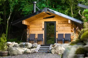Woodcutters' Cabin Authentic Log Cabin Talybont Aberystwyth SY245DW - Image 3