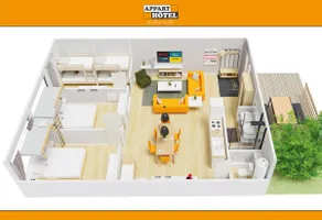 Aparthotel 1 to 10 people | Terrace | Parking - Image 2