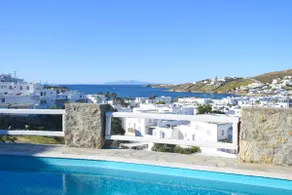 Sea View in Ornos Beach Close To Town w Jacuzzi - Image 2