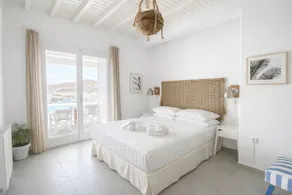 Sea View in Ornos Beach Close To Town w Jacuzzi - Image 3