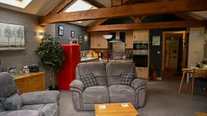 Der Getreidespeicher mit einem Schlafzimmer im Nebengebäude der Ivy Cottage Farm in Carleton - Image 4