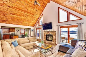 Spacious updated lakefront home with incredible views and personal dock/beach - Image 2