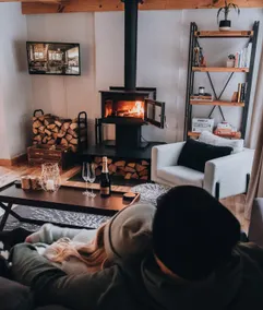 Cozy Scandinavian Chalet 7min from Ski Mont Orford - Image 2