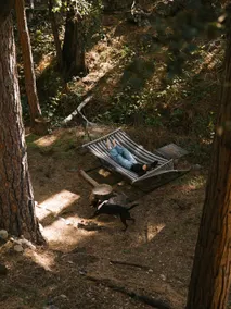 Idyllbrook | Brookside Gazebo | Fenced Deck, EV - Image 5