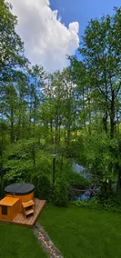 Sleep Above a Waterfall | Private Hot Tub - Image 2
