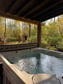 Bear Hill One Room Cabin with Hot Tub - Image 2
