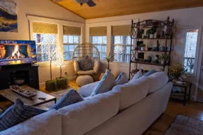 Serene Mountain Escape •Firelight Ambiance - Image 2