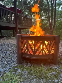 Serene Mountain Escape •Firelight Ambiance - Image 4