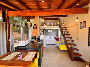 Glass loft with amazing view, air conditioning, double bed - Image 3