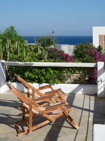 Aphrodite | 1 Bedroom Apartment with partial Sea View and Patio, Cleopatra Homes Paros - Image 3