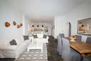 Luxury Apartment Tsagkari Lounge Area sea View - Image 5