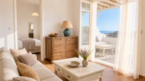 One Bedroom Apartment Sea View in Panormos beach - Image 3