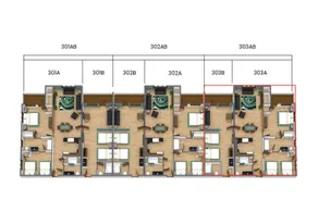Cedar Stone Condo med 3 soveværelser @ Spring Brook Resort | Rummelig Condo på golfbane - Image 2