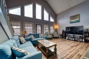 Mossy Oaks Lodge-Fireplace-Pool Table - Image 2