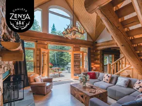 Chalet with Private Spa, Sauna & Outdoor Pool - Image 2