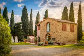 Chianti, elegant barn among vineyards and pool - Image 2