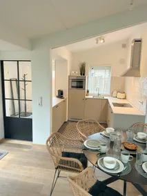 New renovated and located on water terrace, infrared sauna, fireplace, good WLAN - Image 2