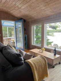 Romantic Lakeside Cottage - Fireplace - To Acadia - Image 5