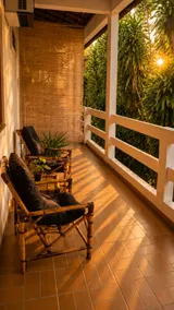 Charm in Pituba • Walk to the Beaches • Balcony - Image 4