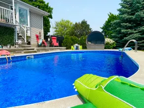 Large Heated Saltwater Pool • Piano • Zen Decor - Image 2