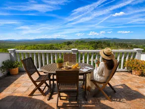 Stunning Views | Terrace | Fireplace & A/C - Image 3