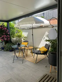 Studio with pool - air conditioning | Relaxation & Work - Image 4