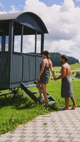 Vacation rental Zugspitzblick 300 sqm - outside sauna / hot tub - Image 4