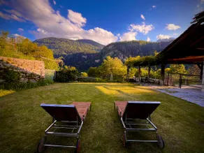 La Val Swiss Alpine Cottage with Southern Flavor - Image 2