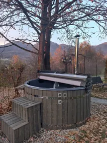 Wooden House In Apuseni Hot Tube &Mountain wiew - Image 2