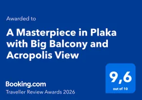 A Masterpiece in Plaka with Big Balcony and Acropolis View - Image 4