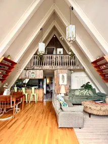 Stowe A-Frame+Mtn Views+Hot Tub+Sauna+Fire Pit - Image 3
